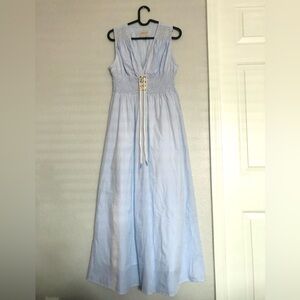 moon river cream pleated maxi dress Moon River | Dresses | Moon River Cream Pleated Maxi Sundress